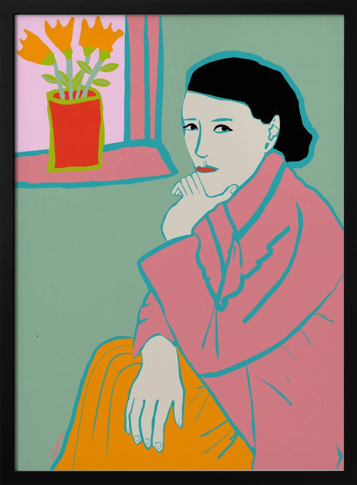 Lady in Pink | Poster