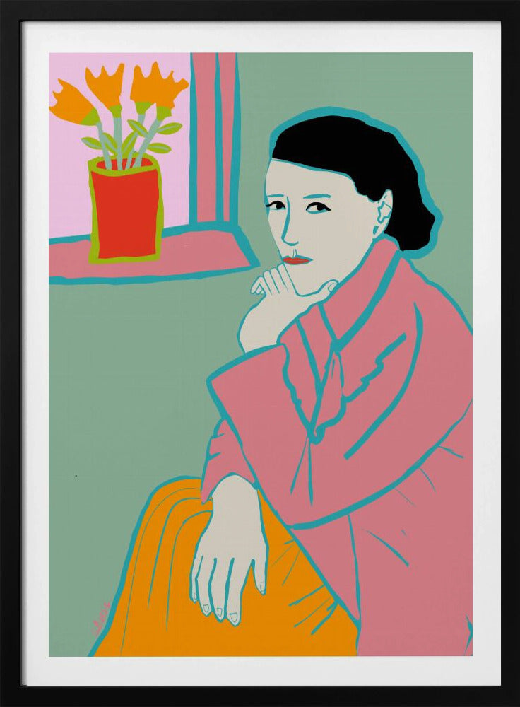 Lady in Pink | Poster