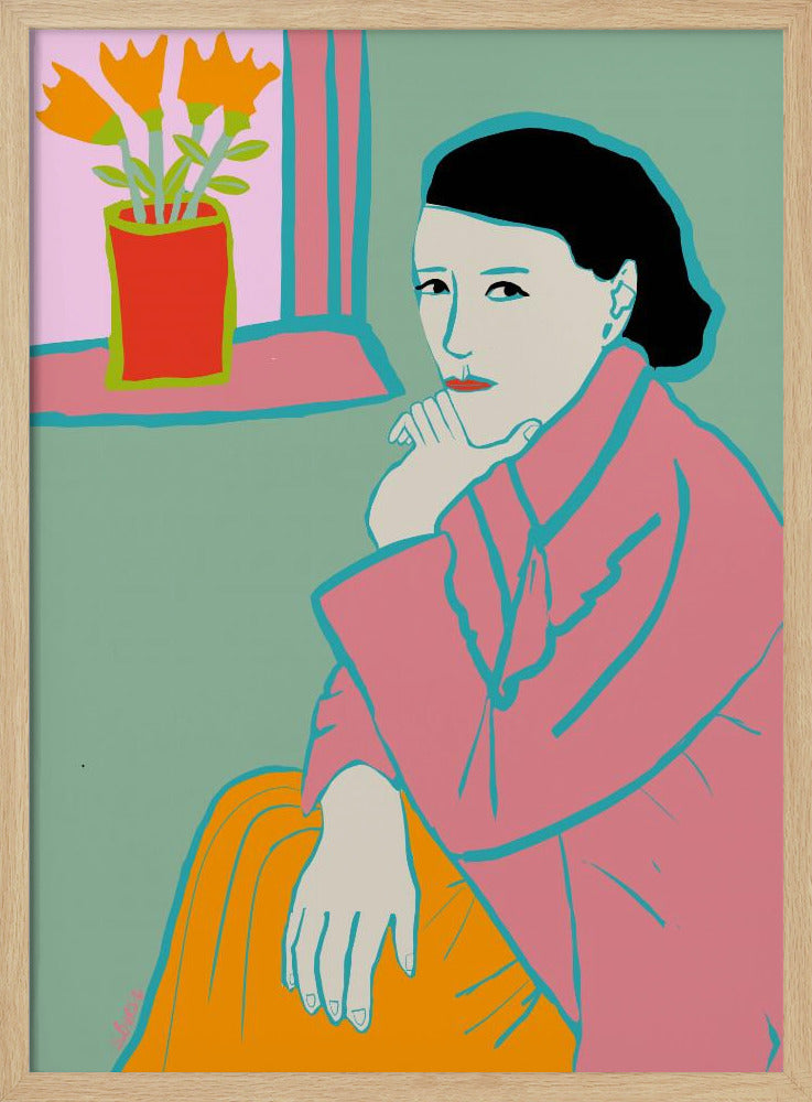 Lady in Pink | Poster