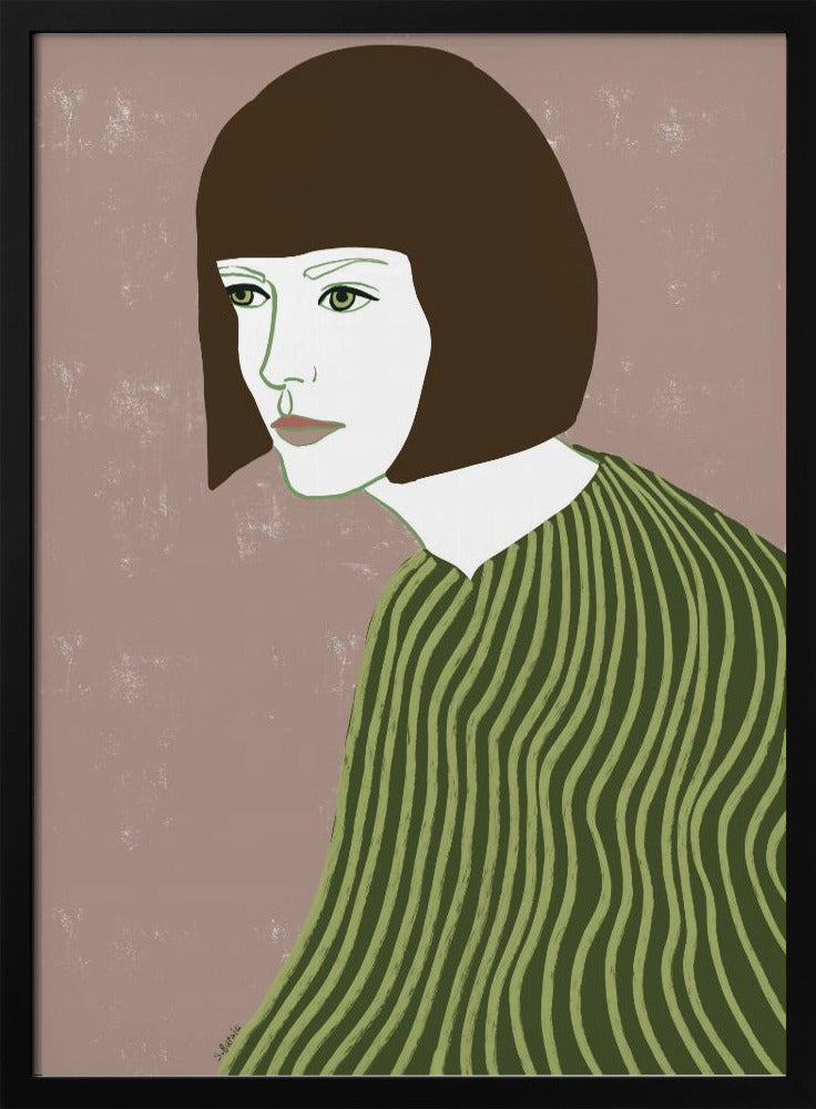 The brunette | Poster