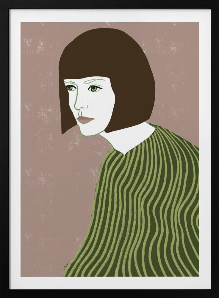 The brunette | Poster