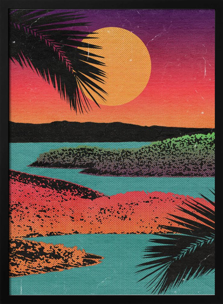 Retro Sunset | Poster