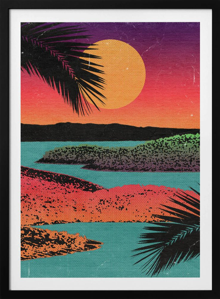 Retro Sunset | Poster