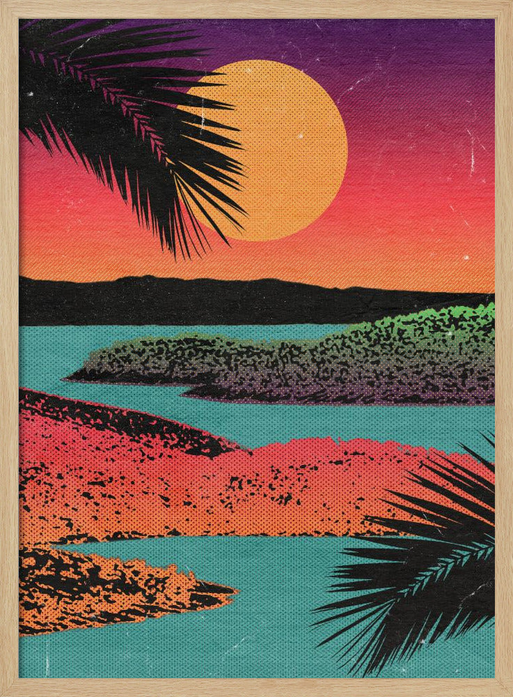 Retro Sunset | Poster