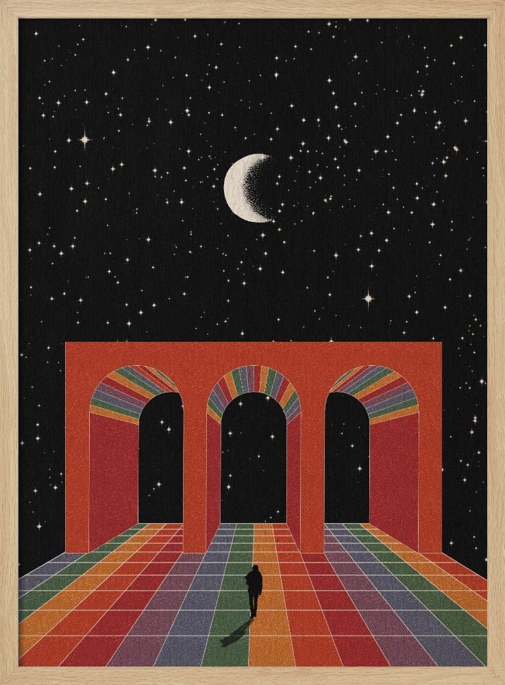 Triumphal Arch in Space | Poster