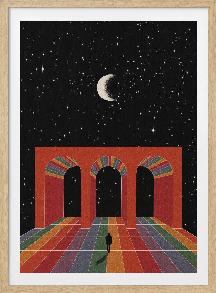 Triumphal Arch in Space | Poster