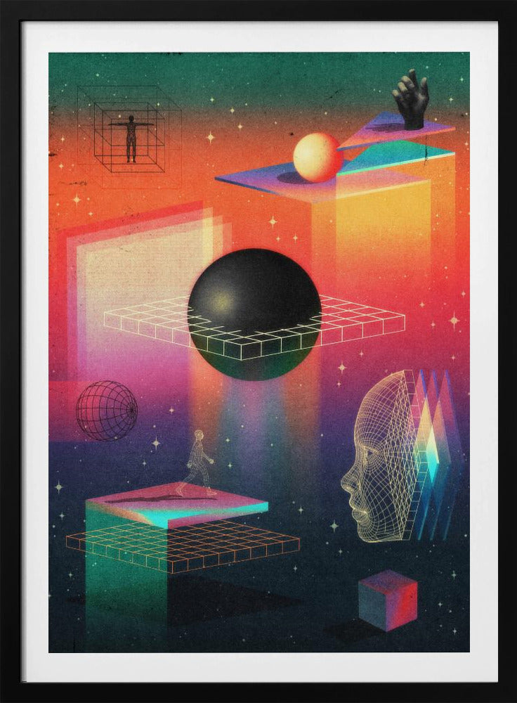 Between Dimensions | Poster