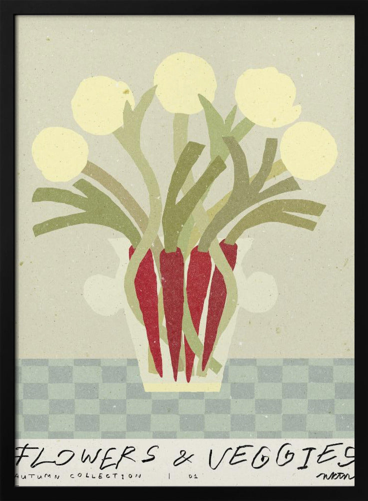 Flowers &amp; Veggies 01 | Poster