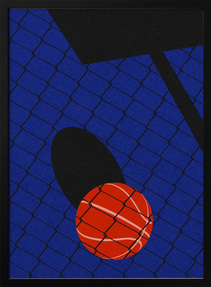 Backjard Basketball Court | Poster