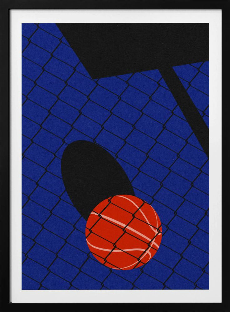 Backjard Basketball Court | Poster