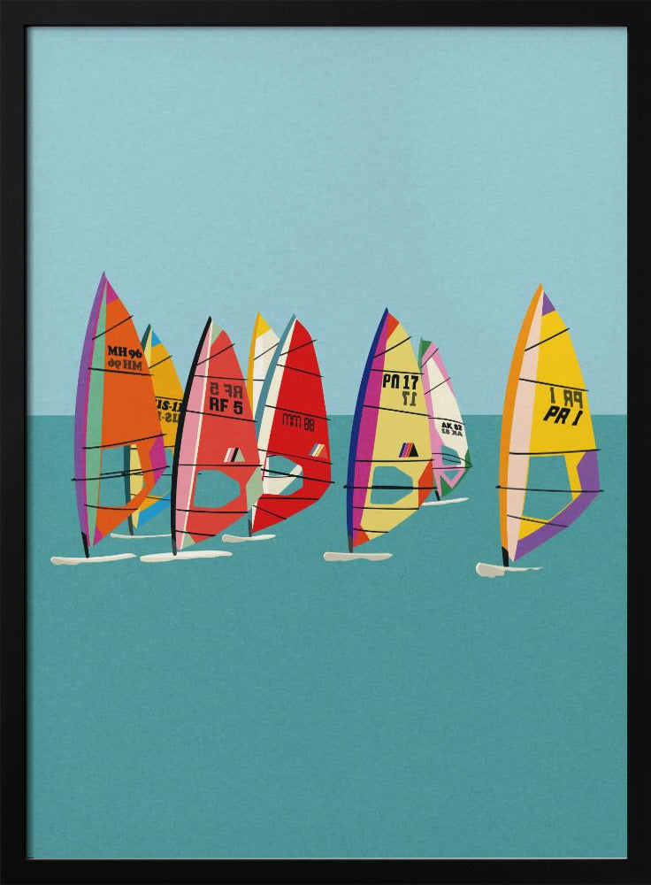 Baltic Sea Windsurfing | Poster