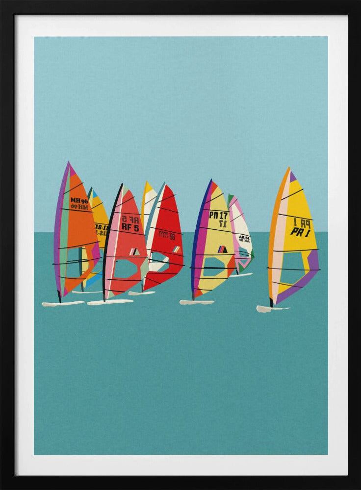 Baltic Sea Windsurfing | Poster