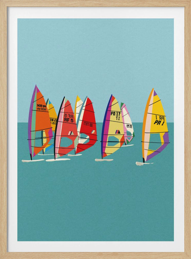 Baltic Sea Windsurfing | Poster