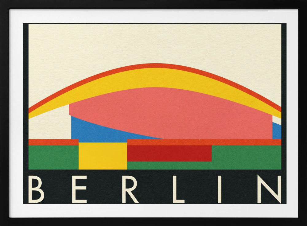 Berlin Hkw | Poster