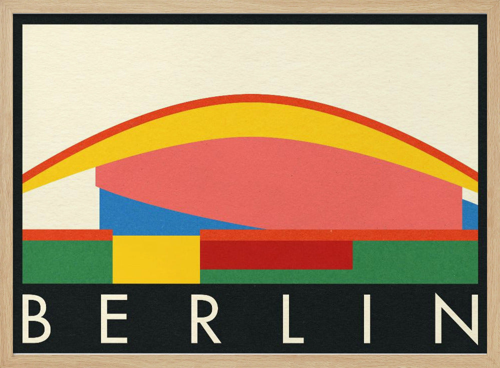 Berlin Hkw | Poster