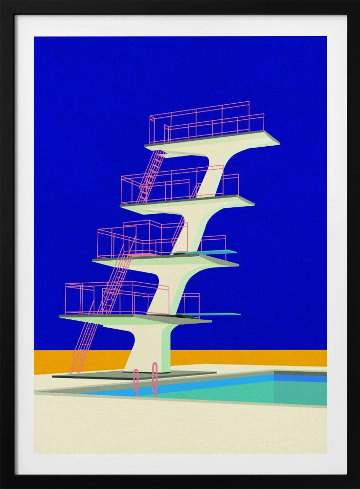 Diving Tower | Poster