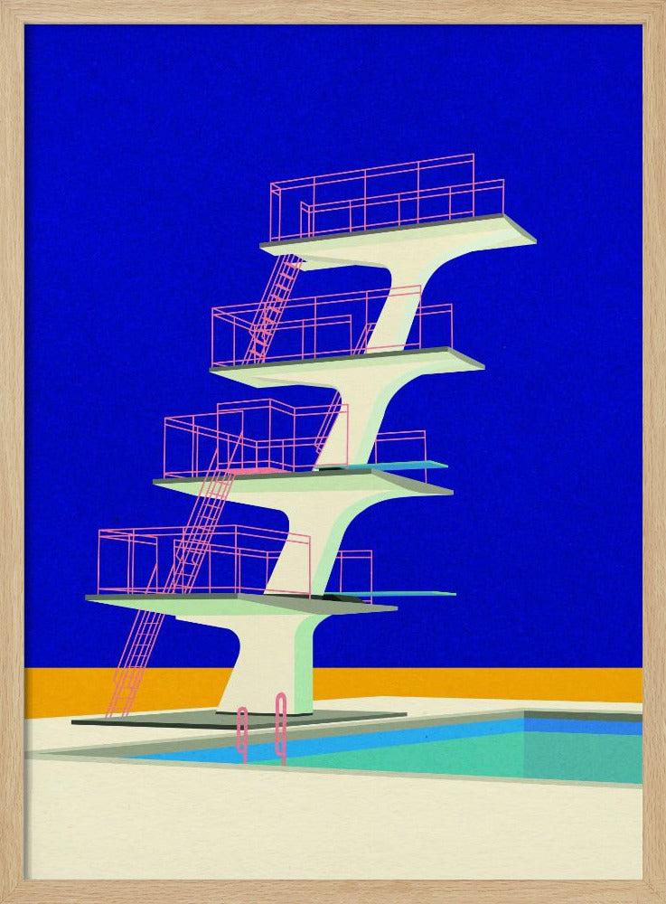 Diving Tower | Poster