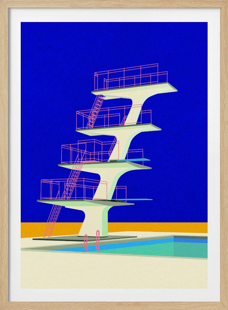 Diving Tower | Poster