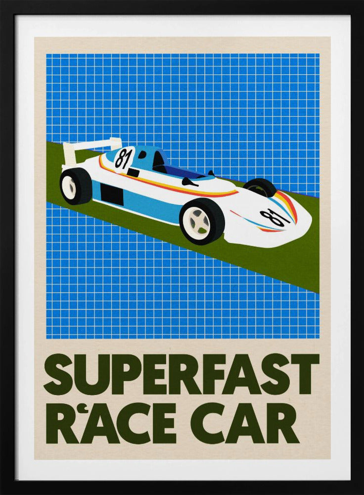 Superfast Race Car | Poster