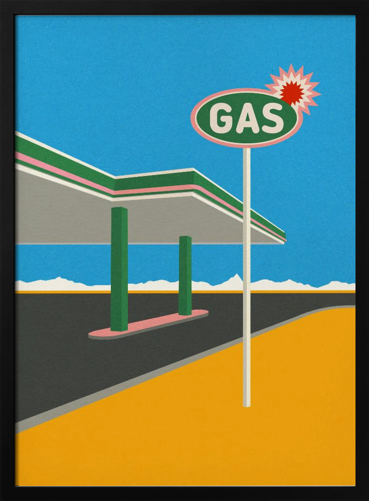 Spark Gas Station | Poster