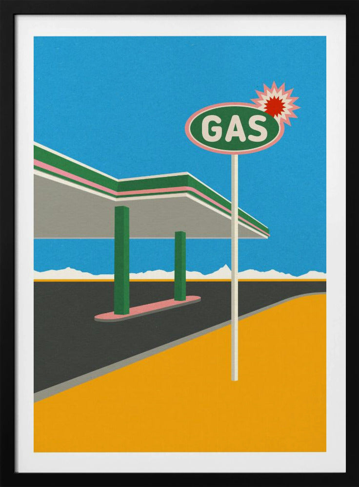 Spark Gas Station | Poster