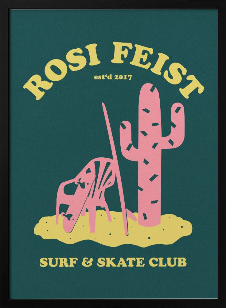 Rosi Feist Surf and Skate Club | Poster
