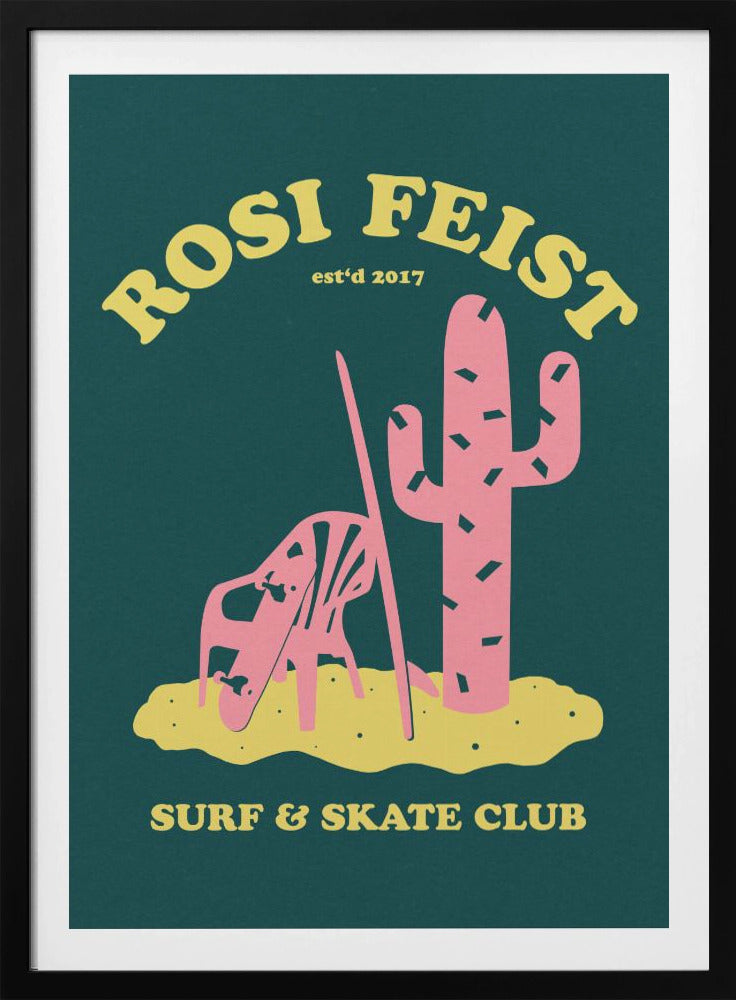Rosi Feist Surf and Skate Club | Poster