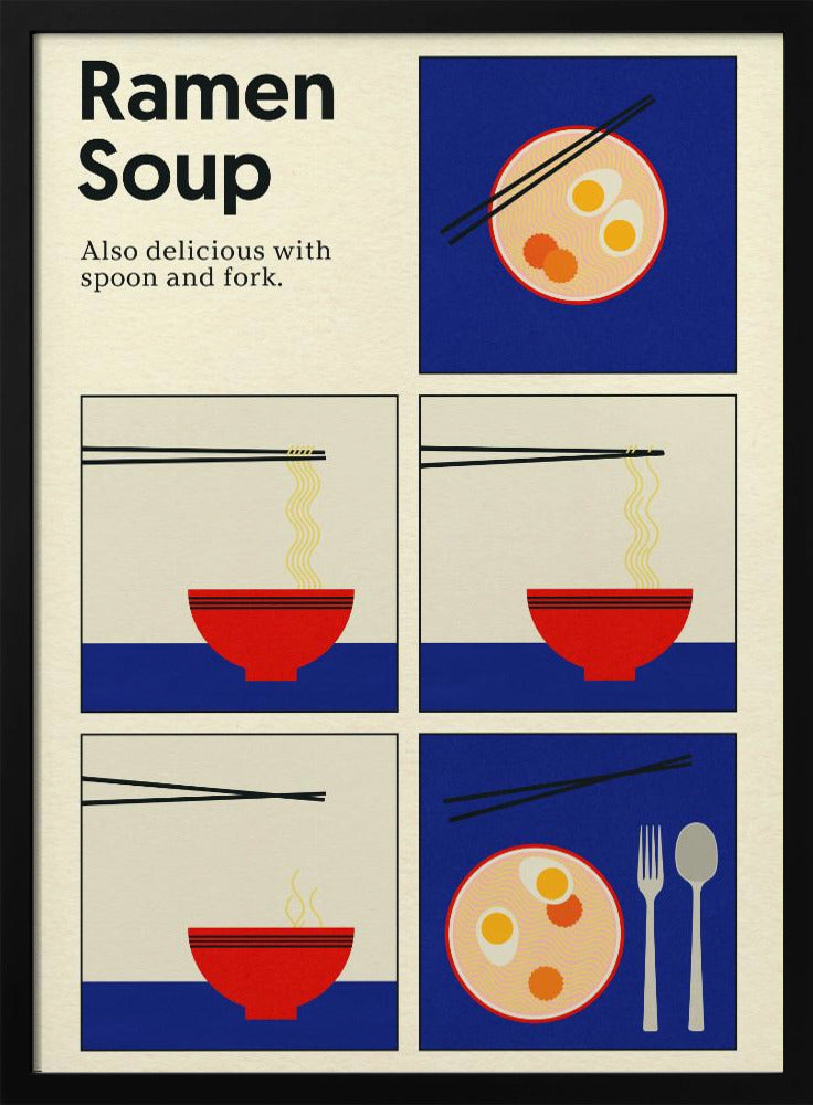 Poster Ramen Soup | Poster