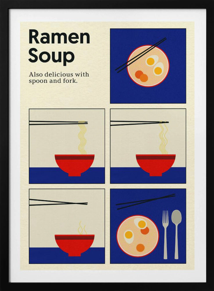 Poster Ramen Soup | Poster