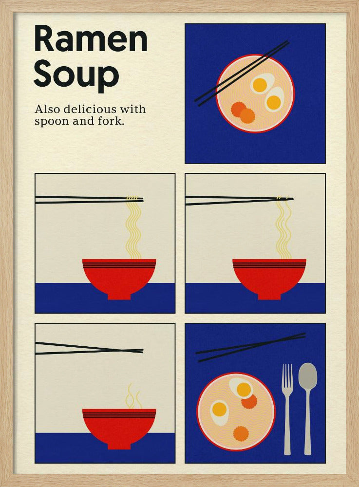 Poster Ramen Soup | Poster