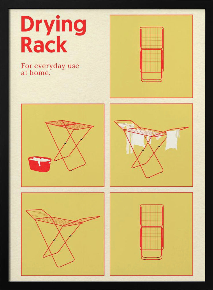 Poster Drying Rack | Poster