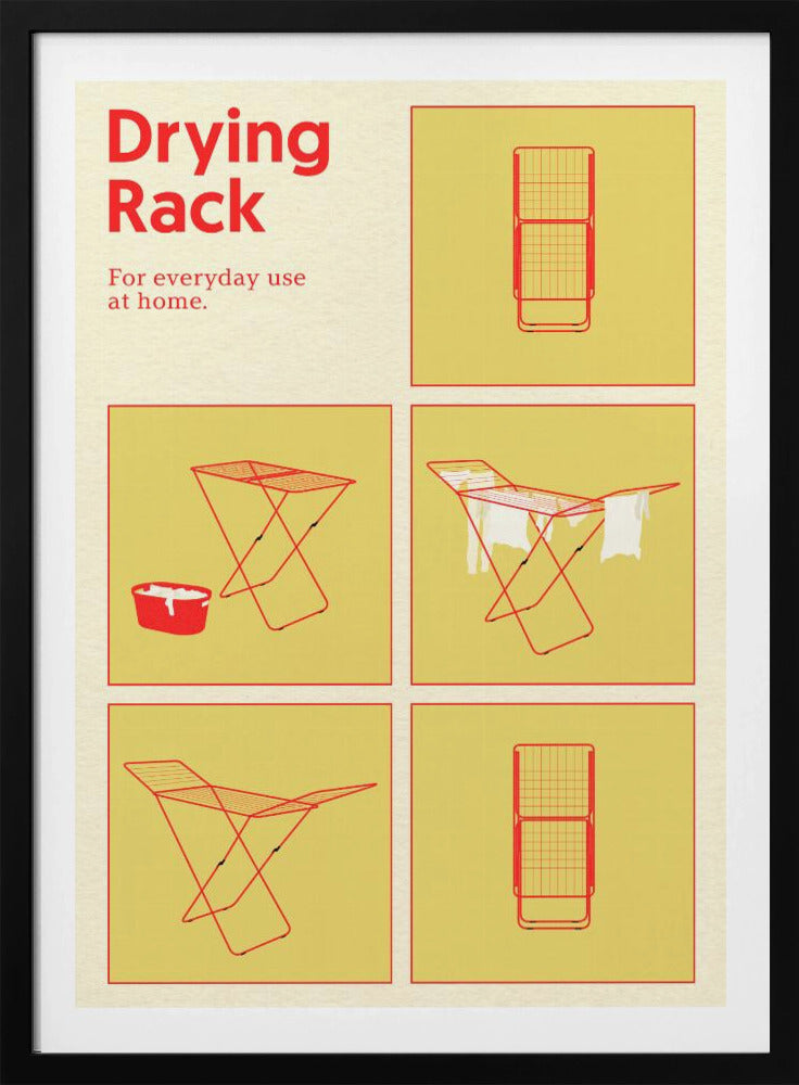 Poster Drying Rack | Poster
