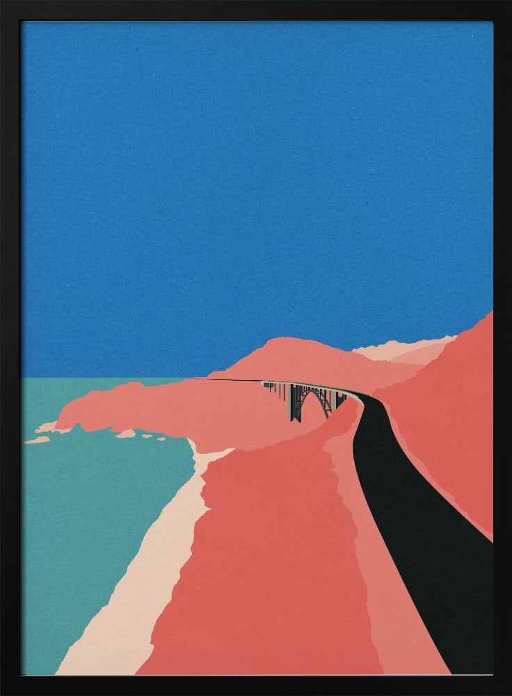Pacific Coast Highway Big Sur | Poster