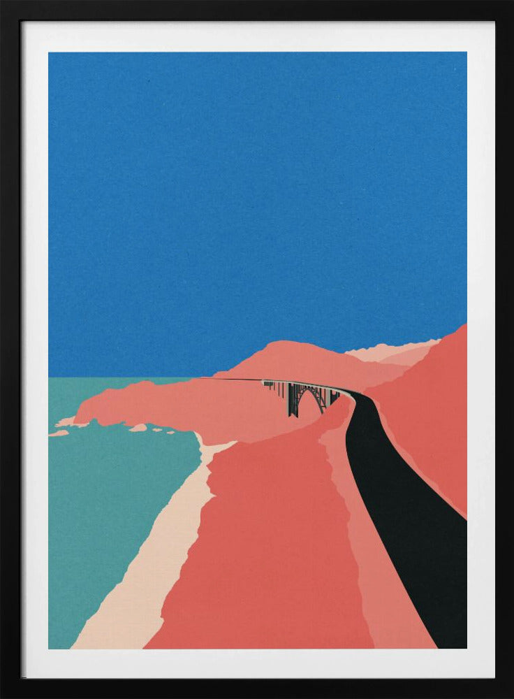 Pacific Coast Highway Big Sur | Poster