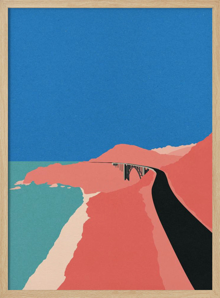 Pacific Coast Highway Big Sur | Poster