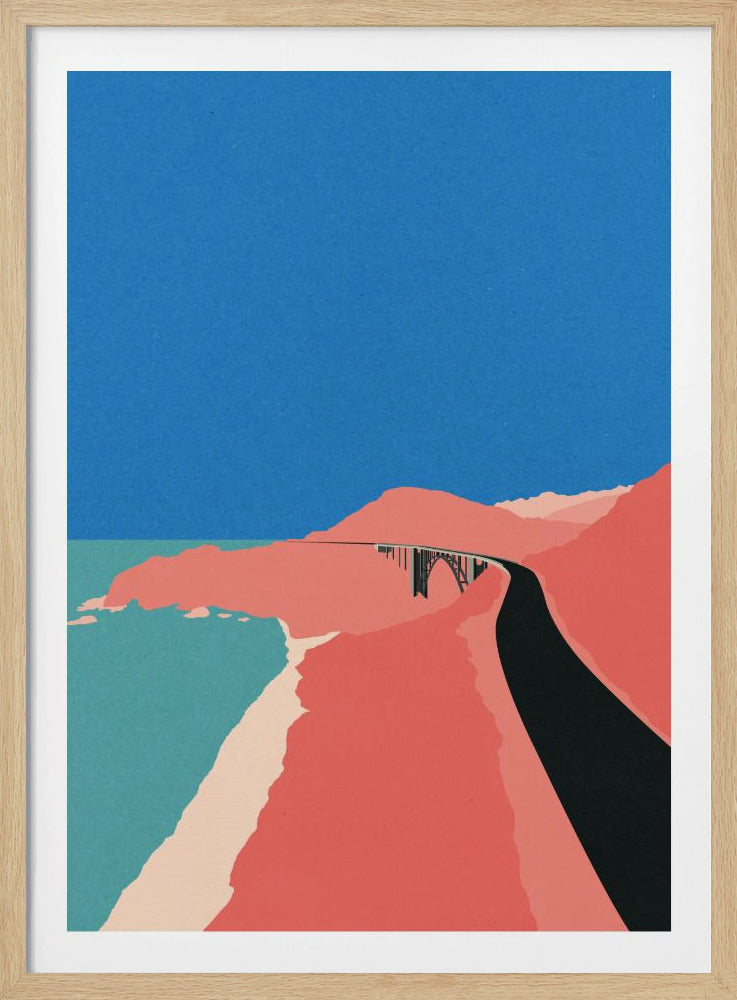 Pacific Coast Highway Big Sur | Poster