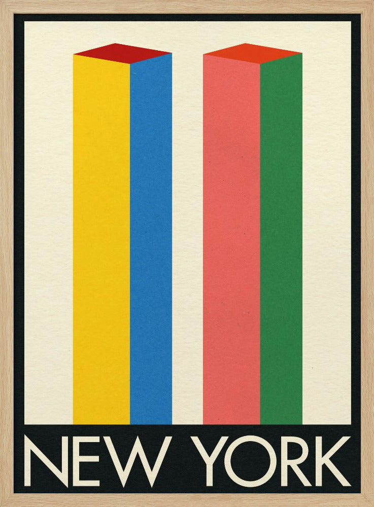 New York Twin Towers | Poster