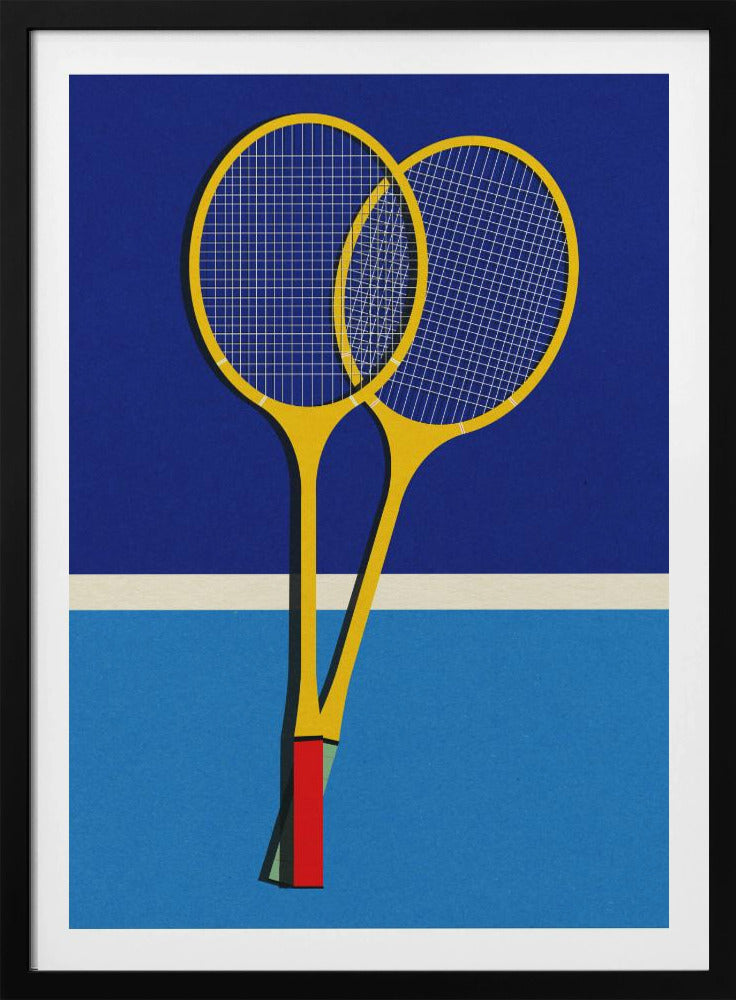 Wooden Badminton Rackets | Poster