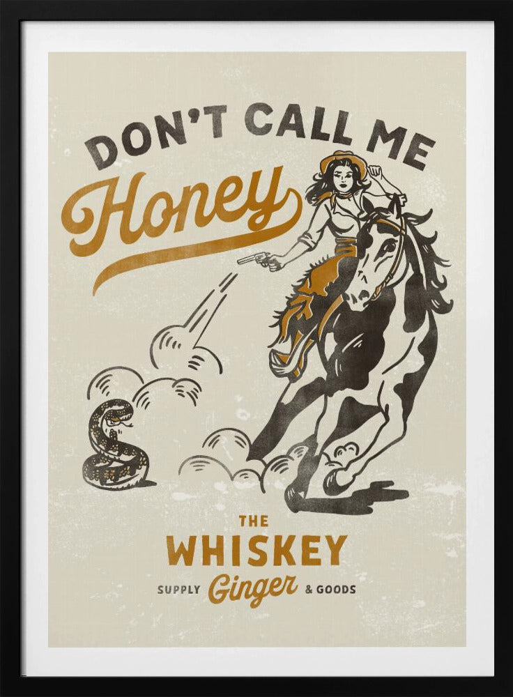 Dont Honey Print 2 | Poster