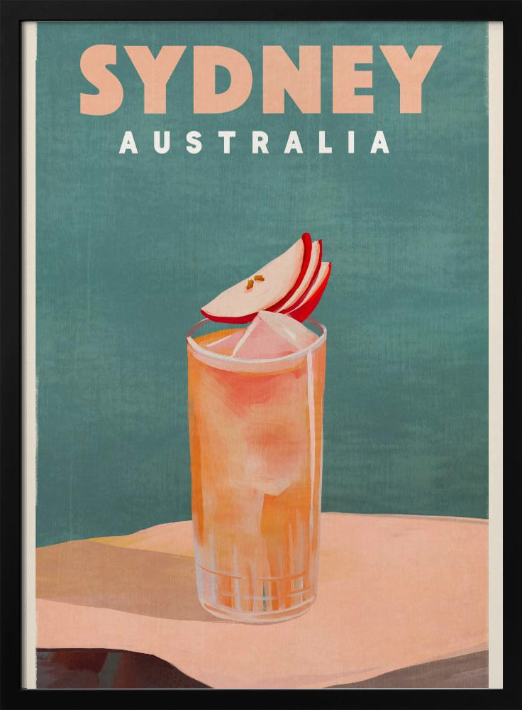 Sydney Australia Cocktail Bar Decor | Poster