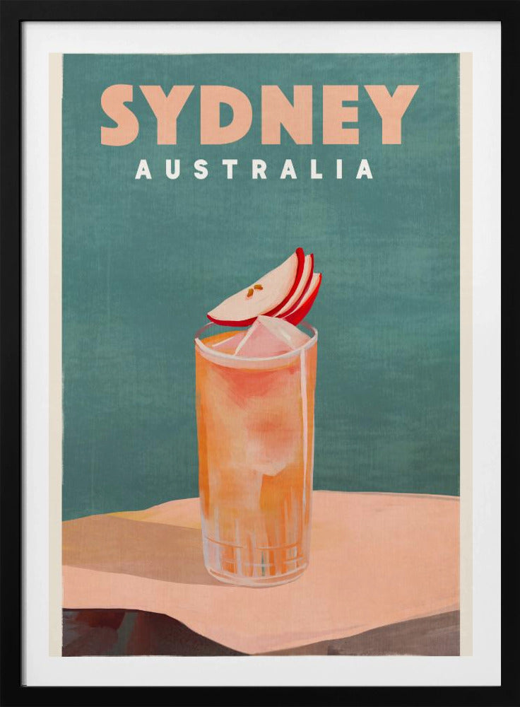 Sydney Australia Cocktail Bar Decor | Poster