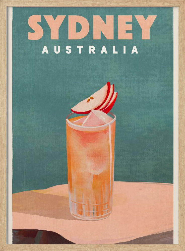 Sydney Australia Cocktail Bar Decor | Poster