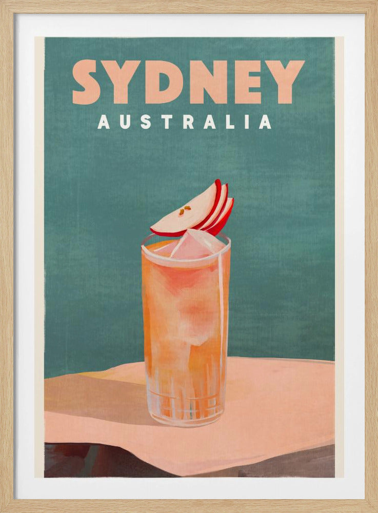 Sydney Australia Cocktail Bar Decor | Poster