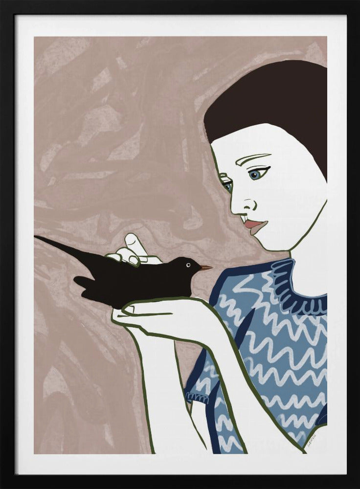 Bird lady | Poster