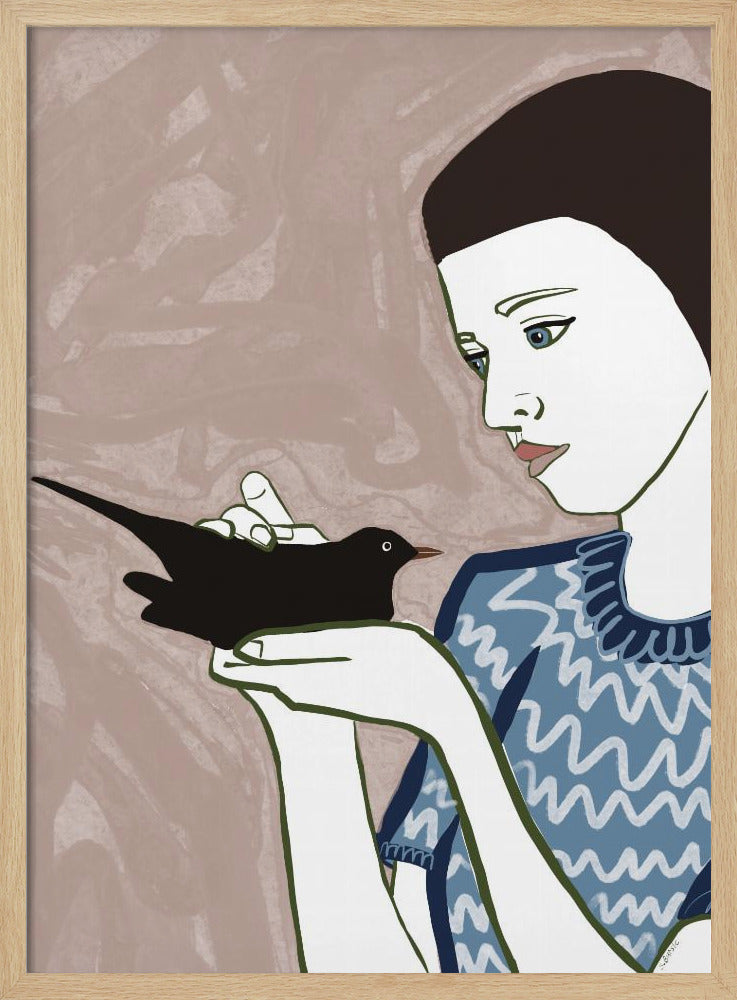 Bird lady | Poster