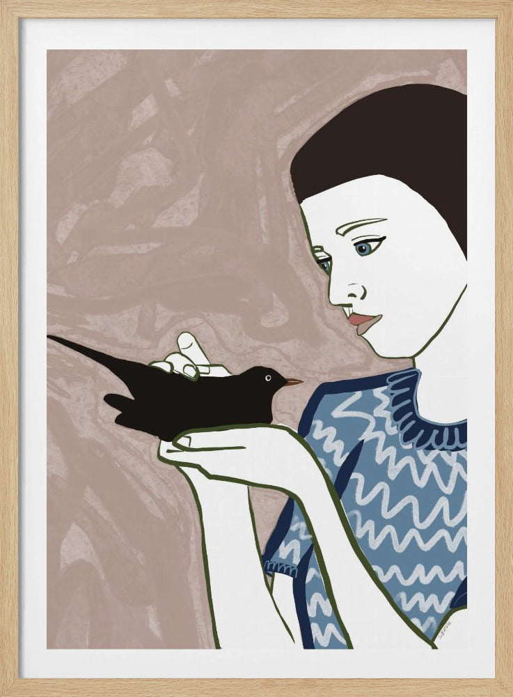 Bird lady | Poster