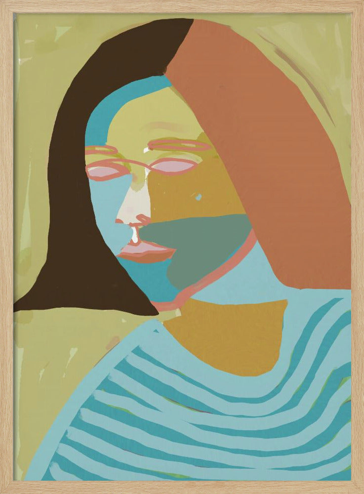 Abstract portrait | Poster