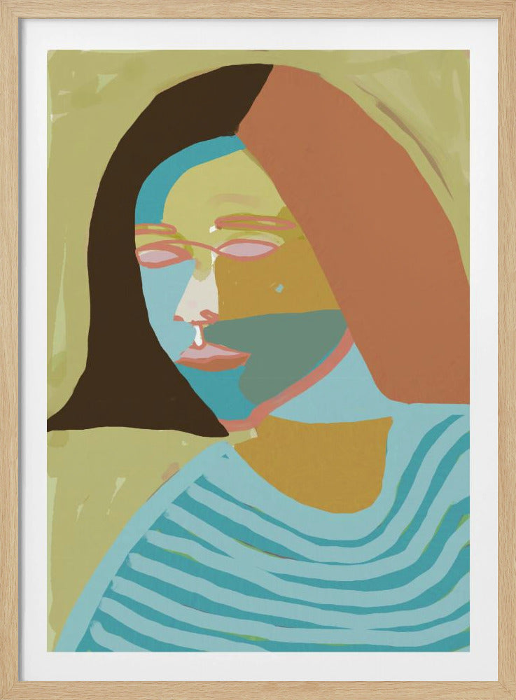 Abstract portrait | Poster