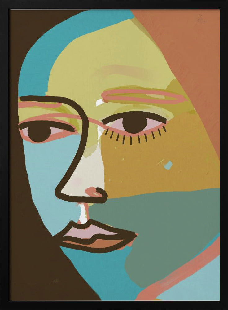 Abstract face | Poster