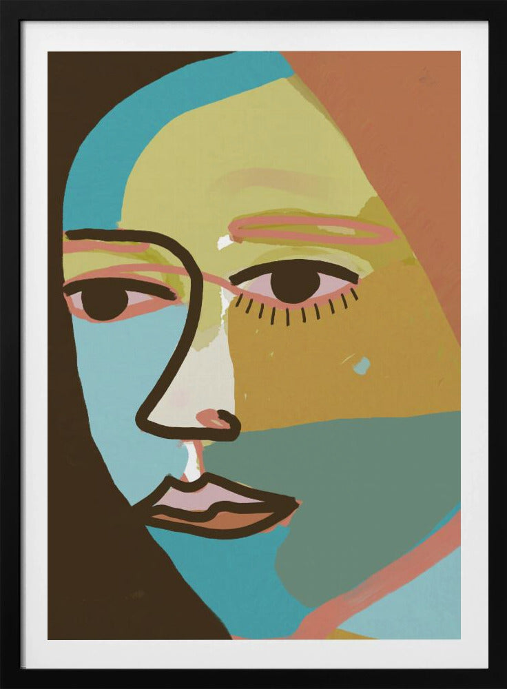 Abstract face | Poster